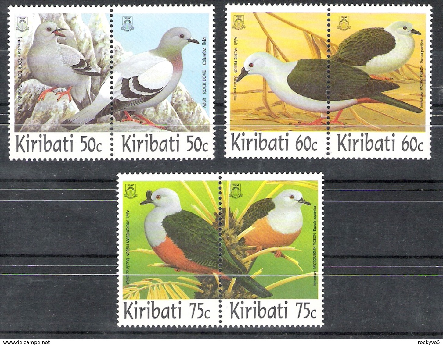 Kiribati 1997 Pigeons + Doves MNH CV £7.50 - Other & Unclassified