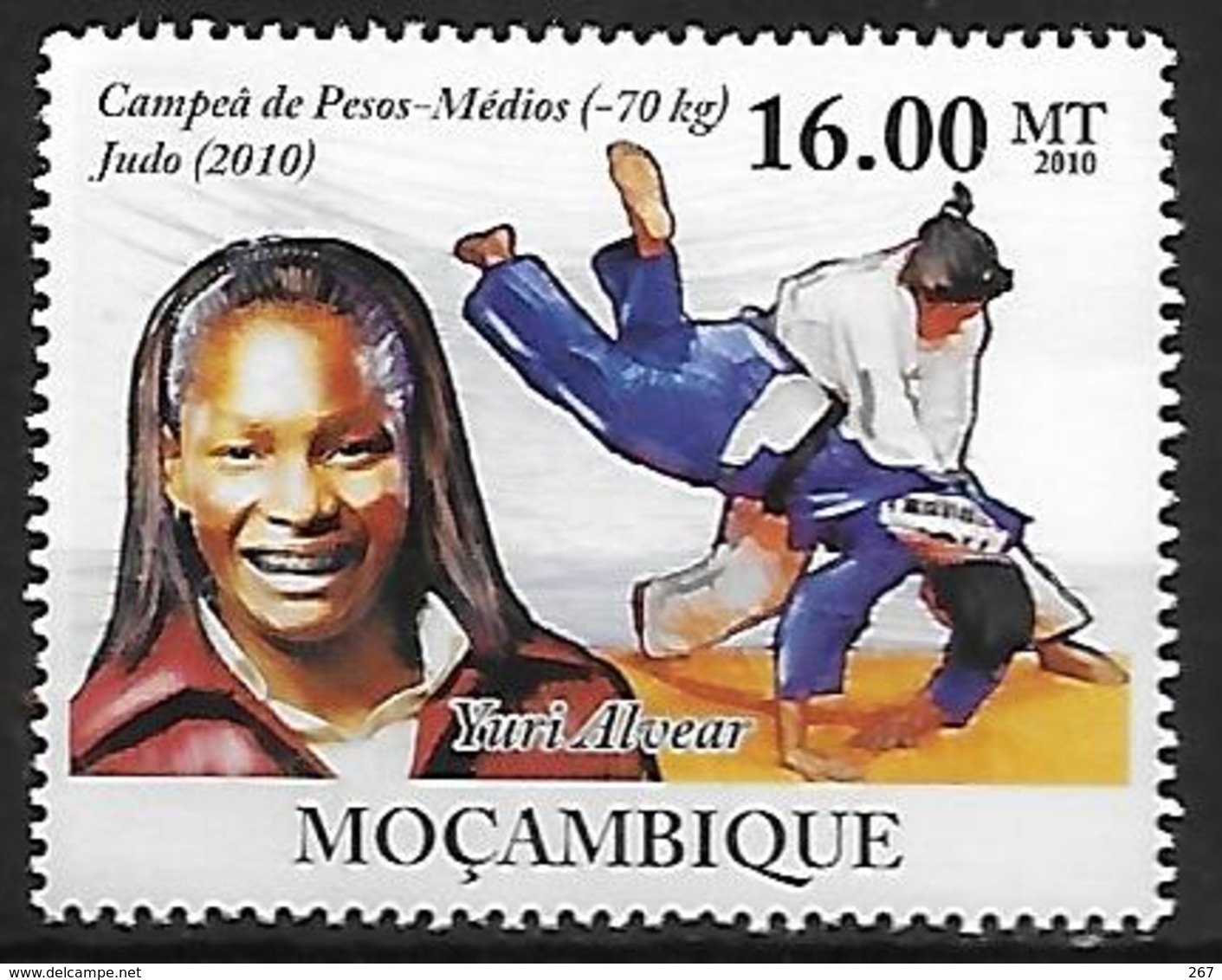 MOZAMBIQUE  N° 3396 * *  Judo Alvear - Judo