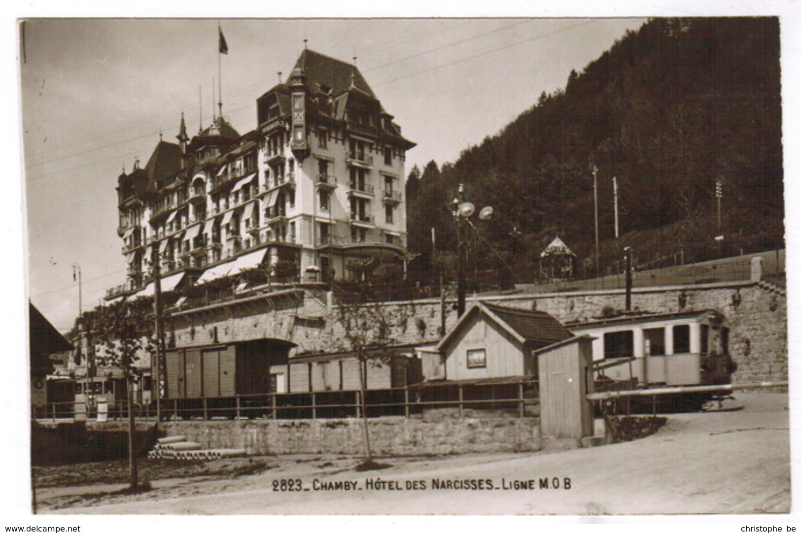 Chamby, Hôtel Des Narcisses, Ligne M.O.B.  (pk59007) - Andere & Zonder Classificatie