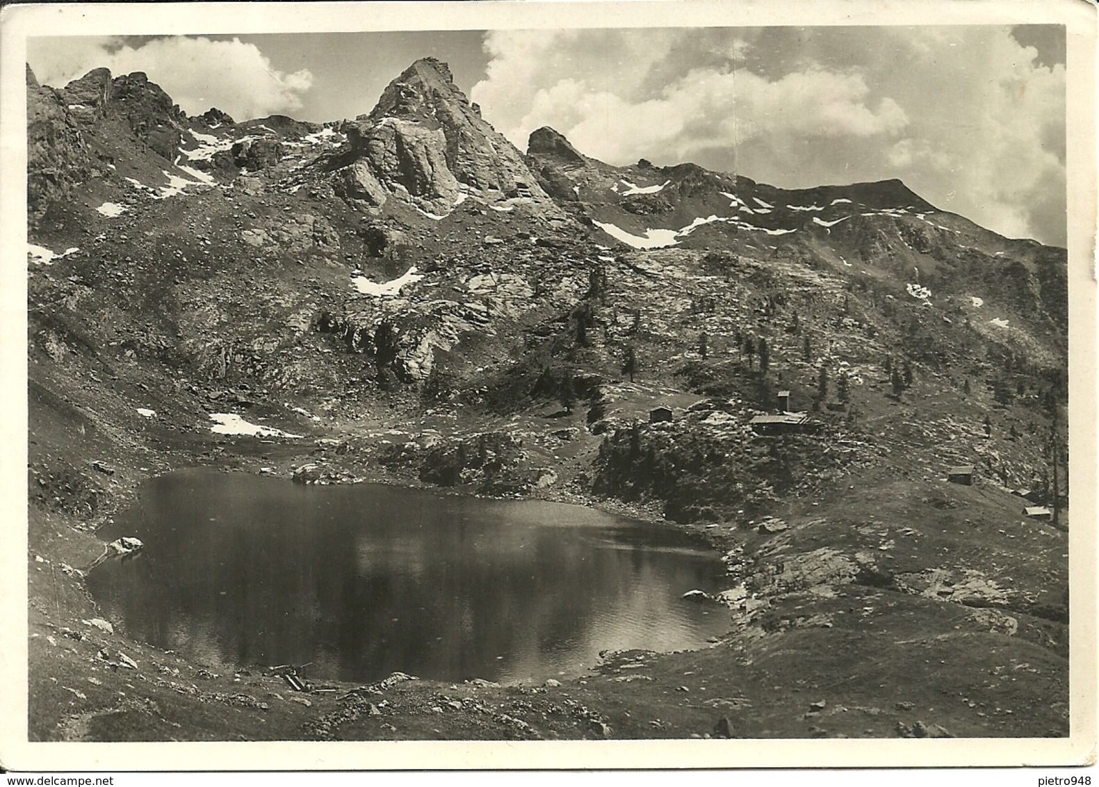 Gerola Alta (Sondrio) Panorama Lago Pescegallo, Panoramic View Of The Pescegallo Lake - Sondrio