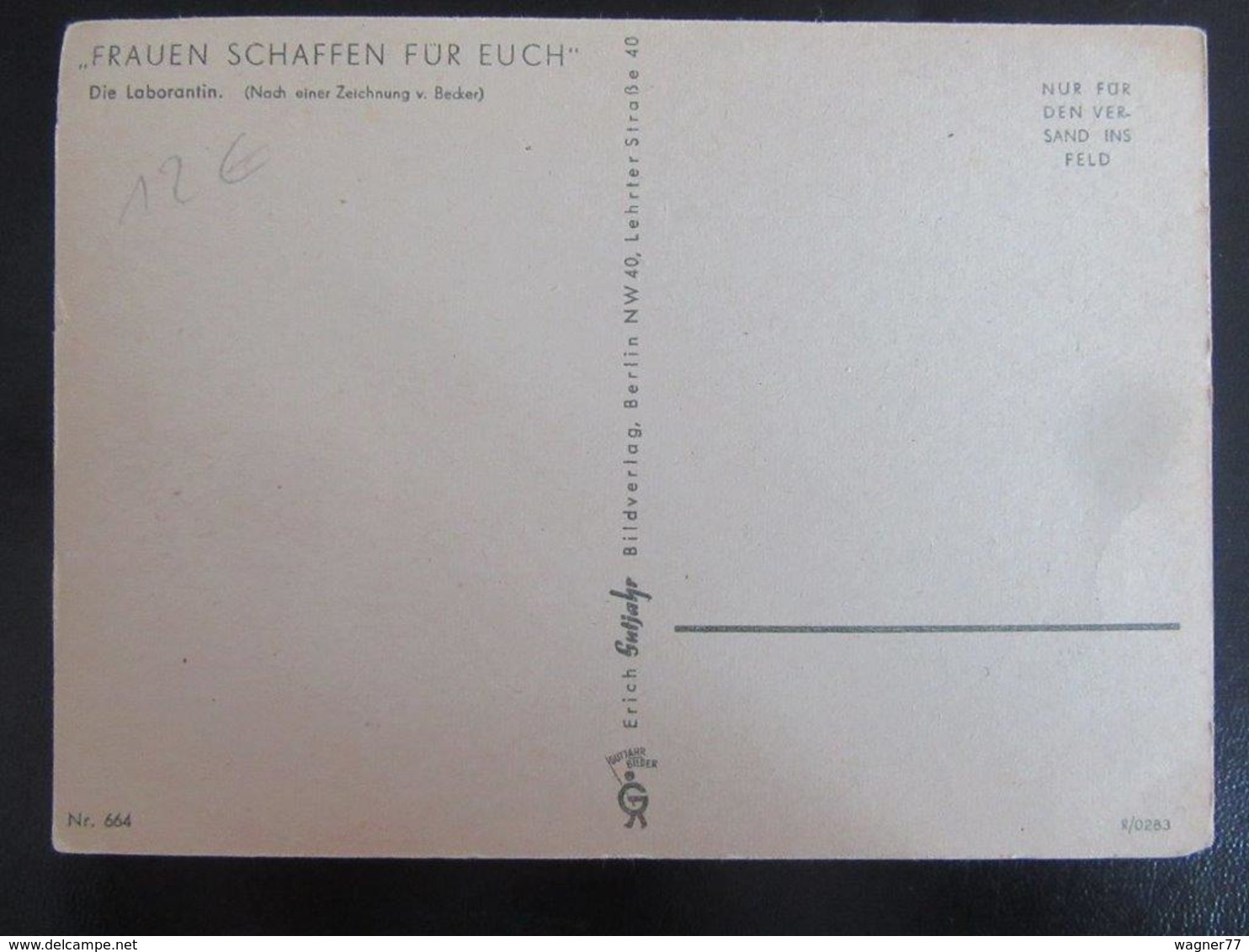 Postkarte Propaganda "Frauen Schaffen Für Euch" - Erhaltung I-II - Lettres & Documents