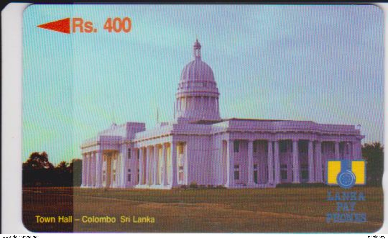 #05 - SRI LANKA-06 - TOWN HALL - COLOMBO - Sri Lanka (Ceylon)