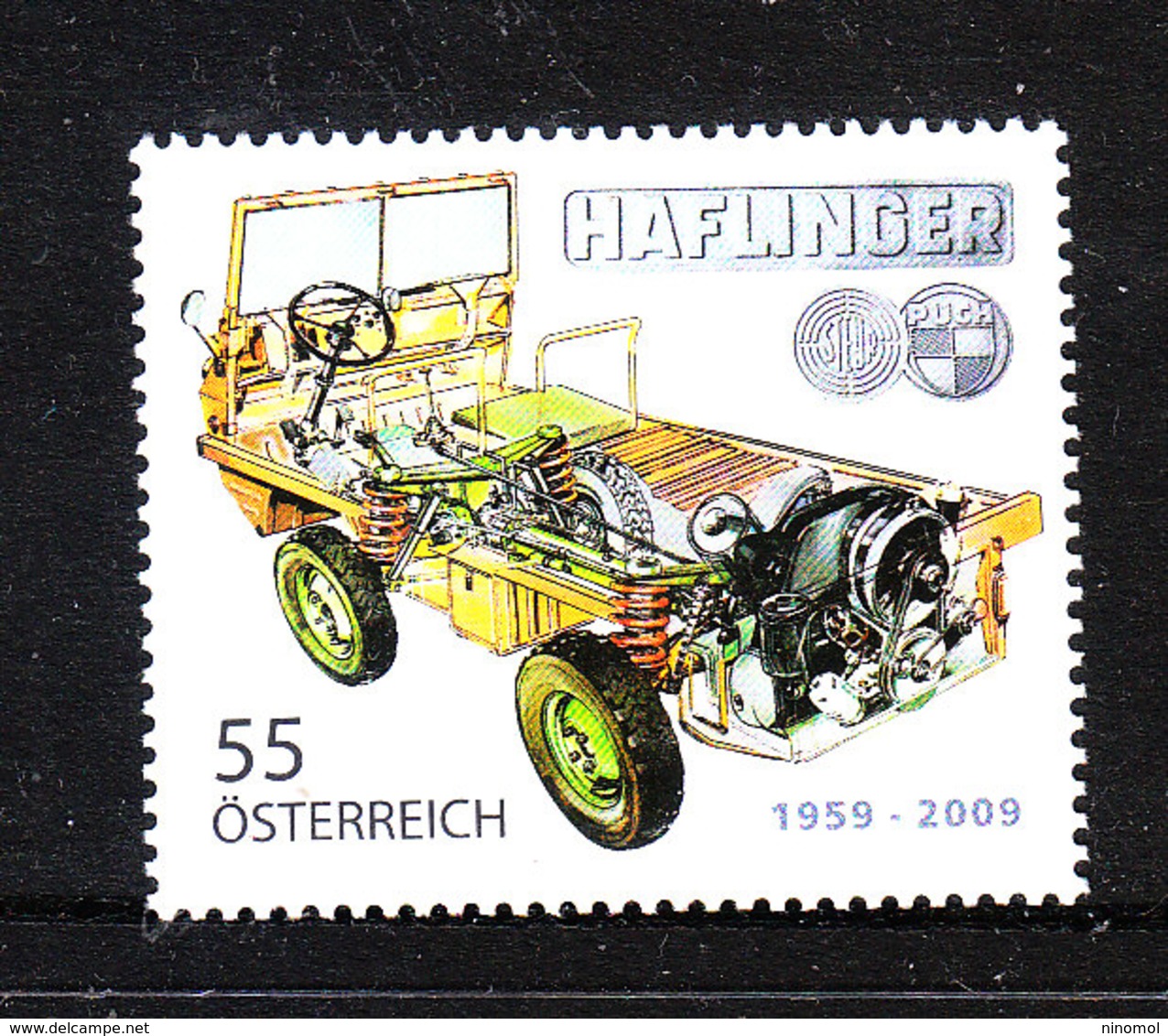 Austria  - 2009. Automobile Jeep Haflinger. MNH - Automobili