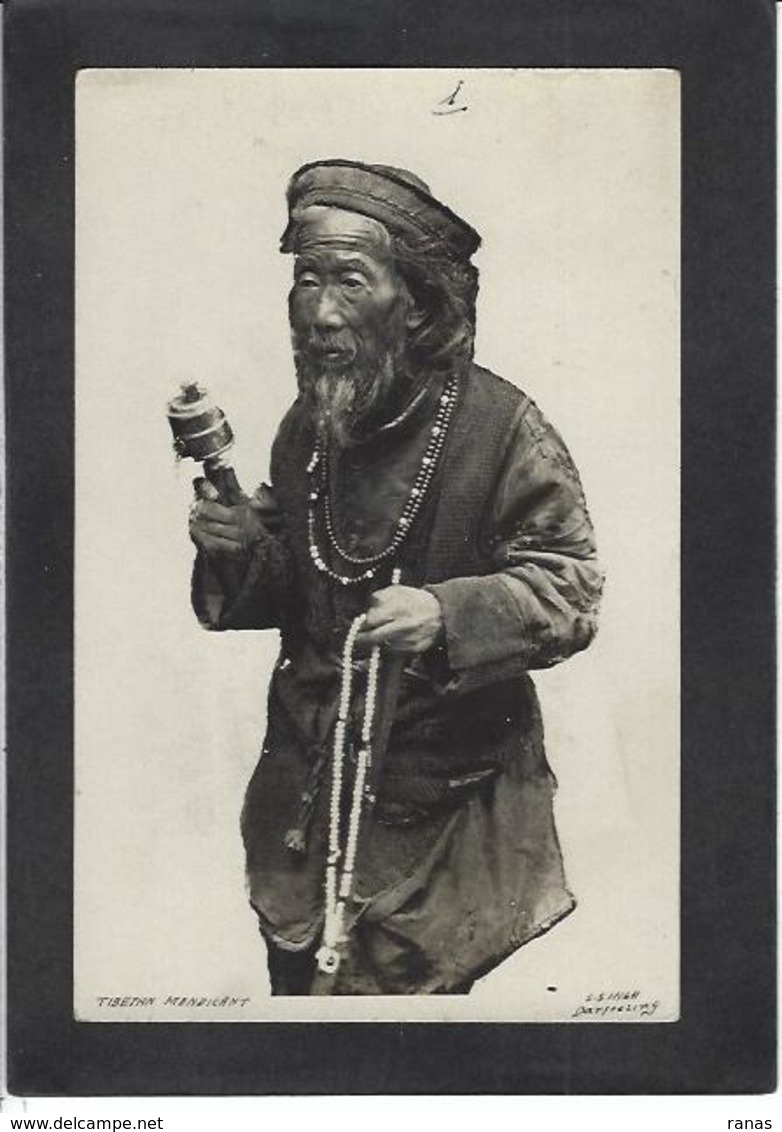 CPA Tibet Thibet Asie Non Circulé Carte Photo RPPC - Tibet