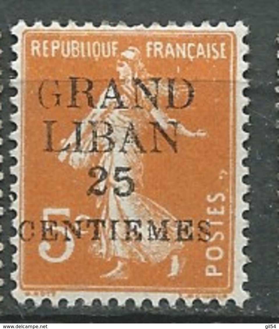 Grand Liban  - Yvert N° 2 * -- Bce 16619 - Neufs