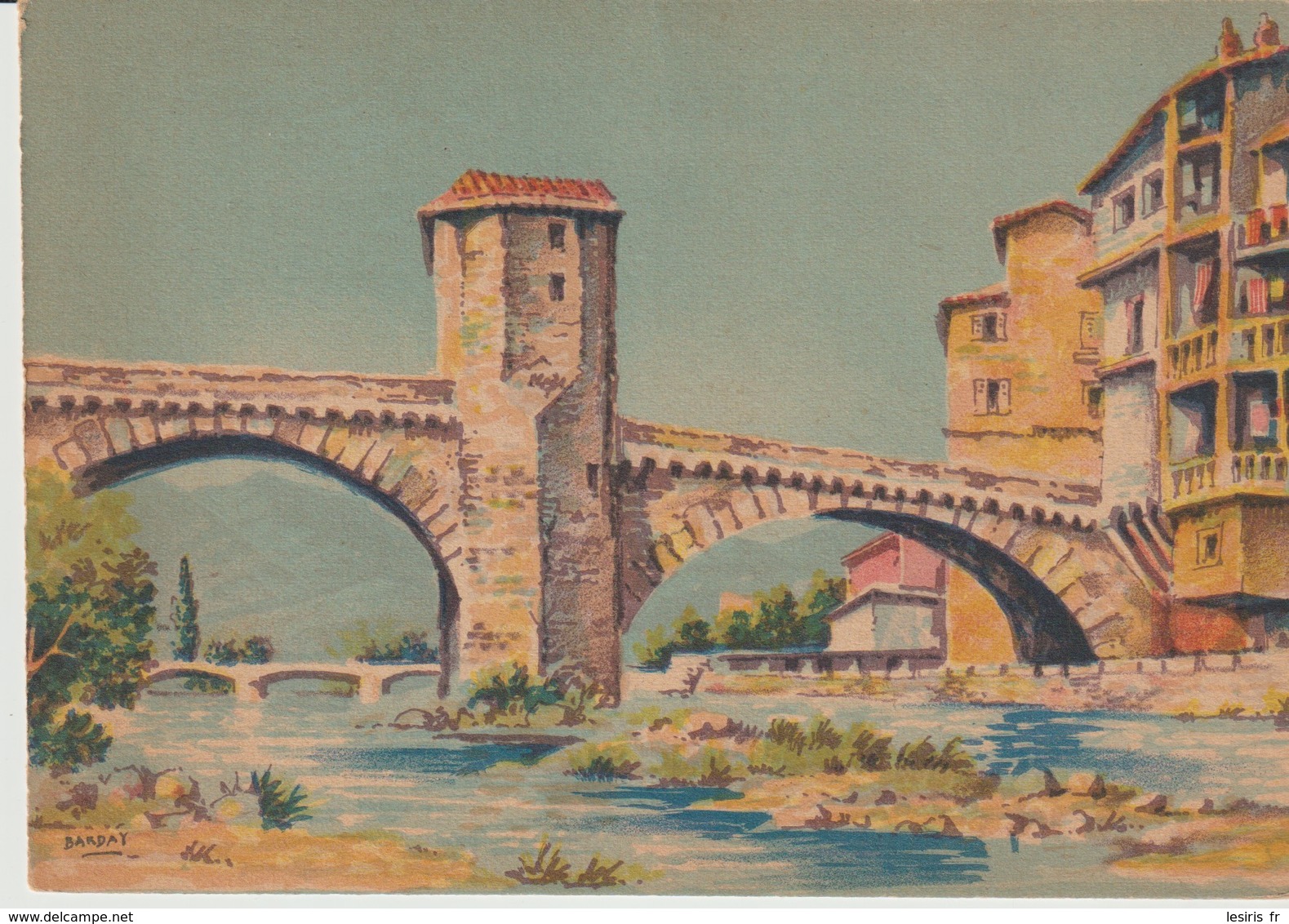 C.P. - SOSPEL - LE VIEUX PONT - BARDAY - 2200 A - - Sospel