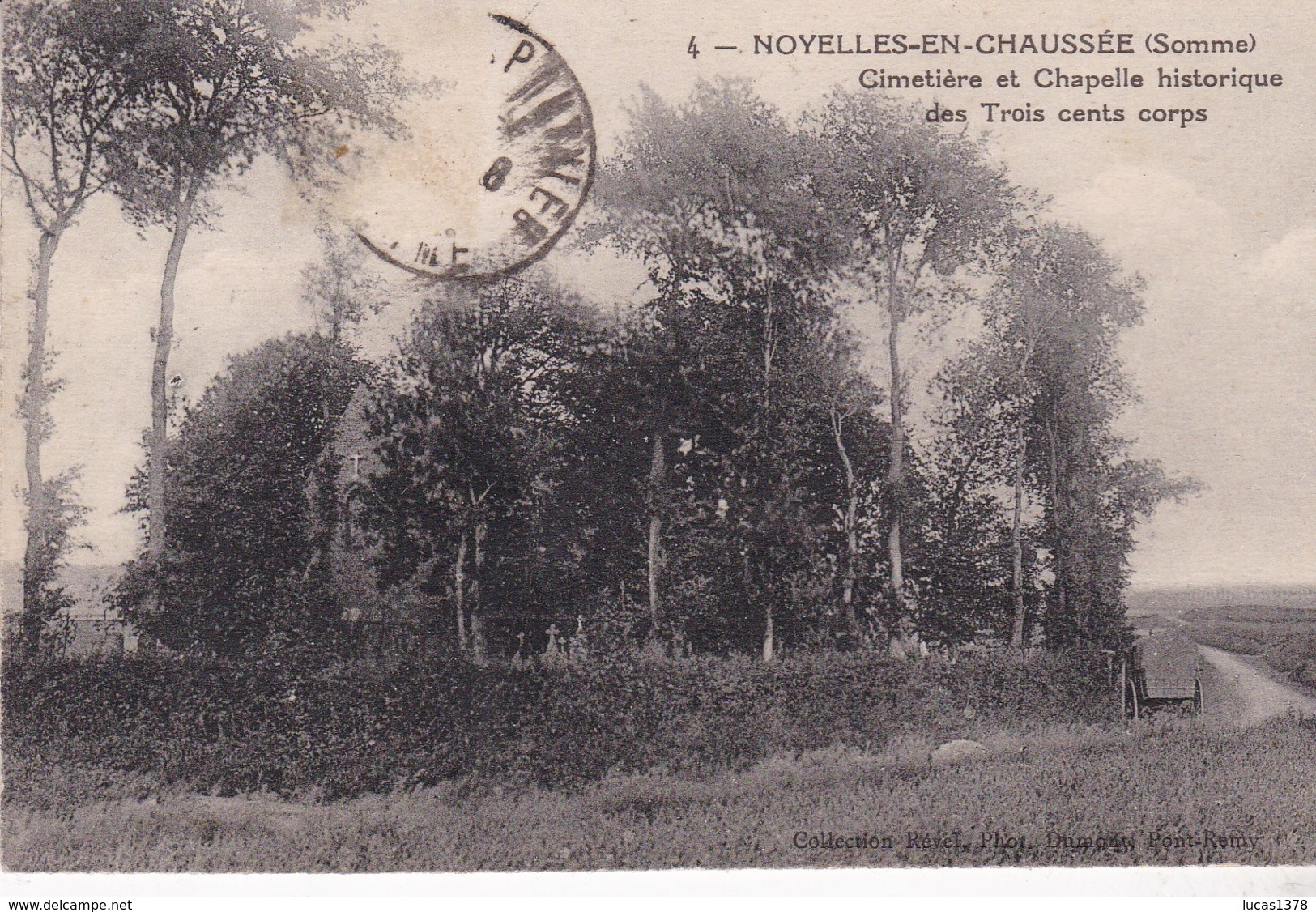 80 / NOYELLES EN CHAUSSEE / CIMETIERE ET CHAPELLE - Noyelles-sur-Mer