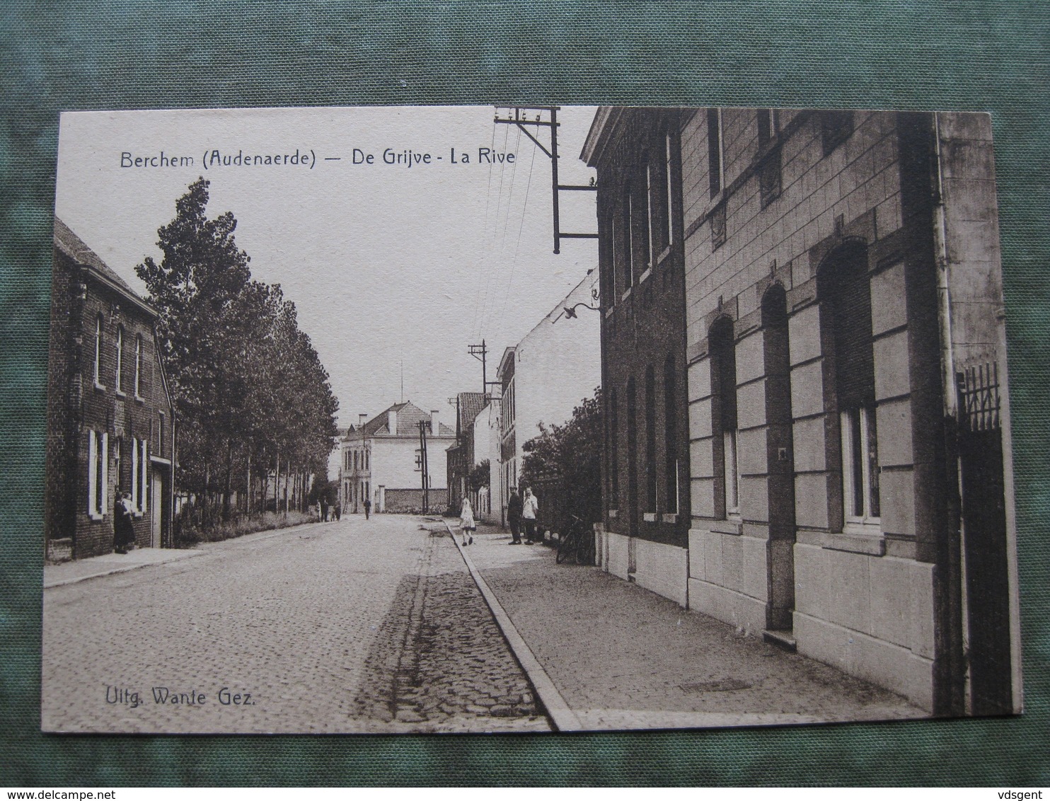 BERCHEM AUDENAERDE - DE GRIJVE ( Scan Recto/verso ) - Oudenaarde