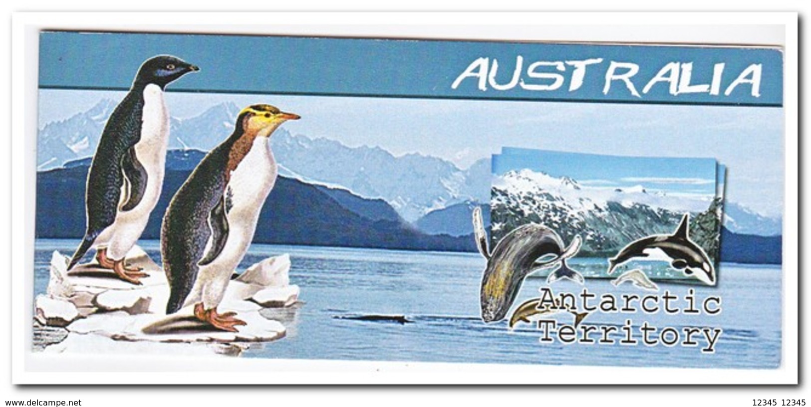 Australisch Antarctica 2007, Postfris MNH, Birds, WWF ( Booklet ) - Ongebruikt