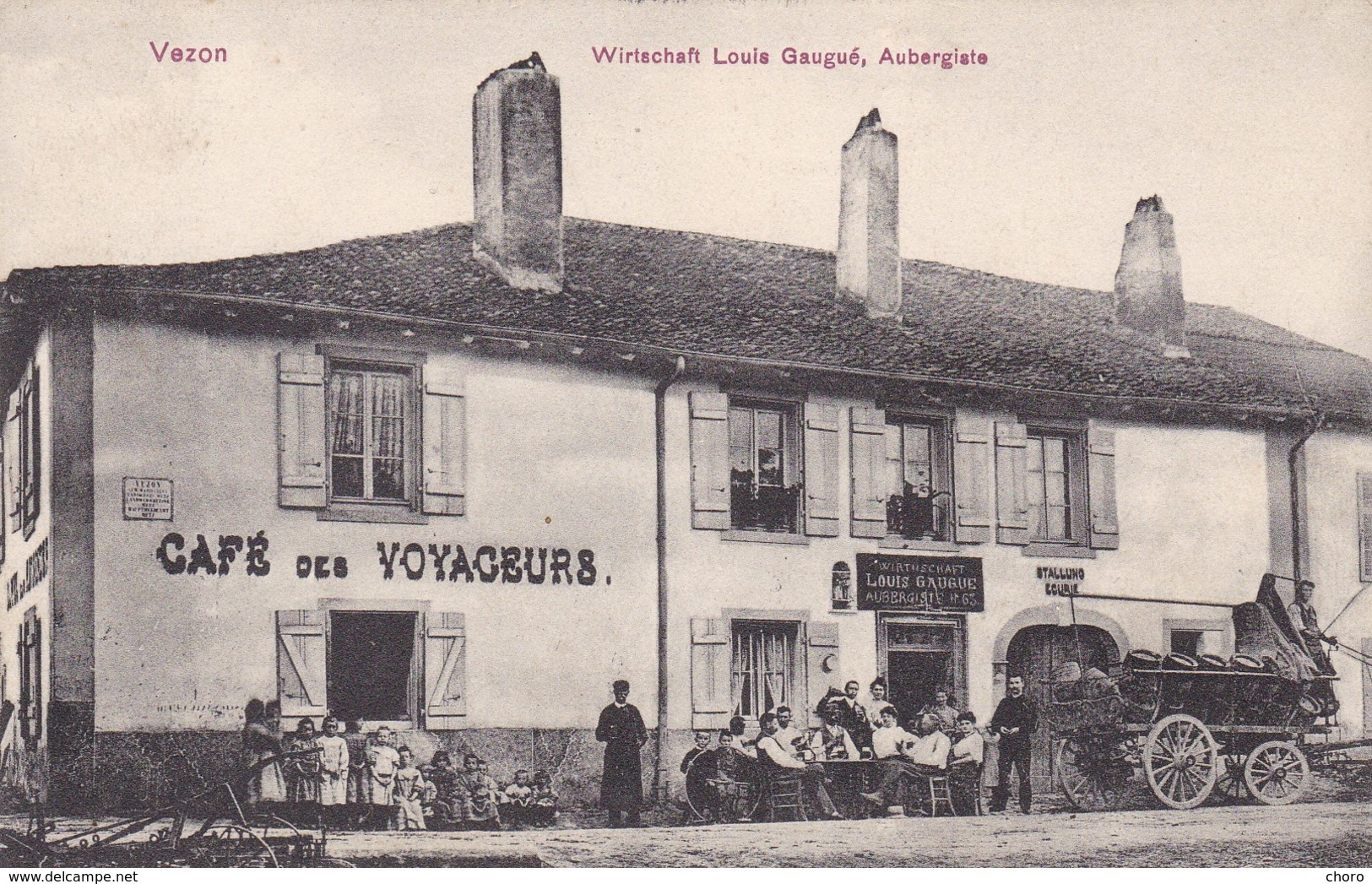 57 - VAZON - LOUIS GAUGE AUBERGISTE - Autres & Non Classés