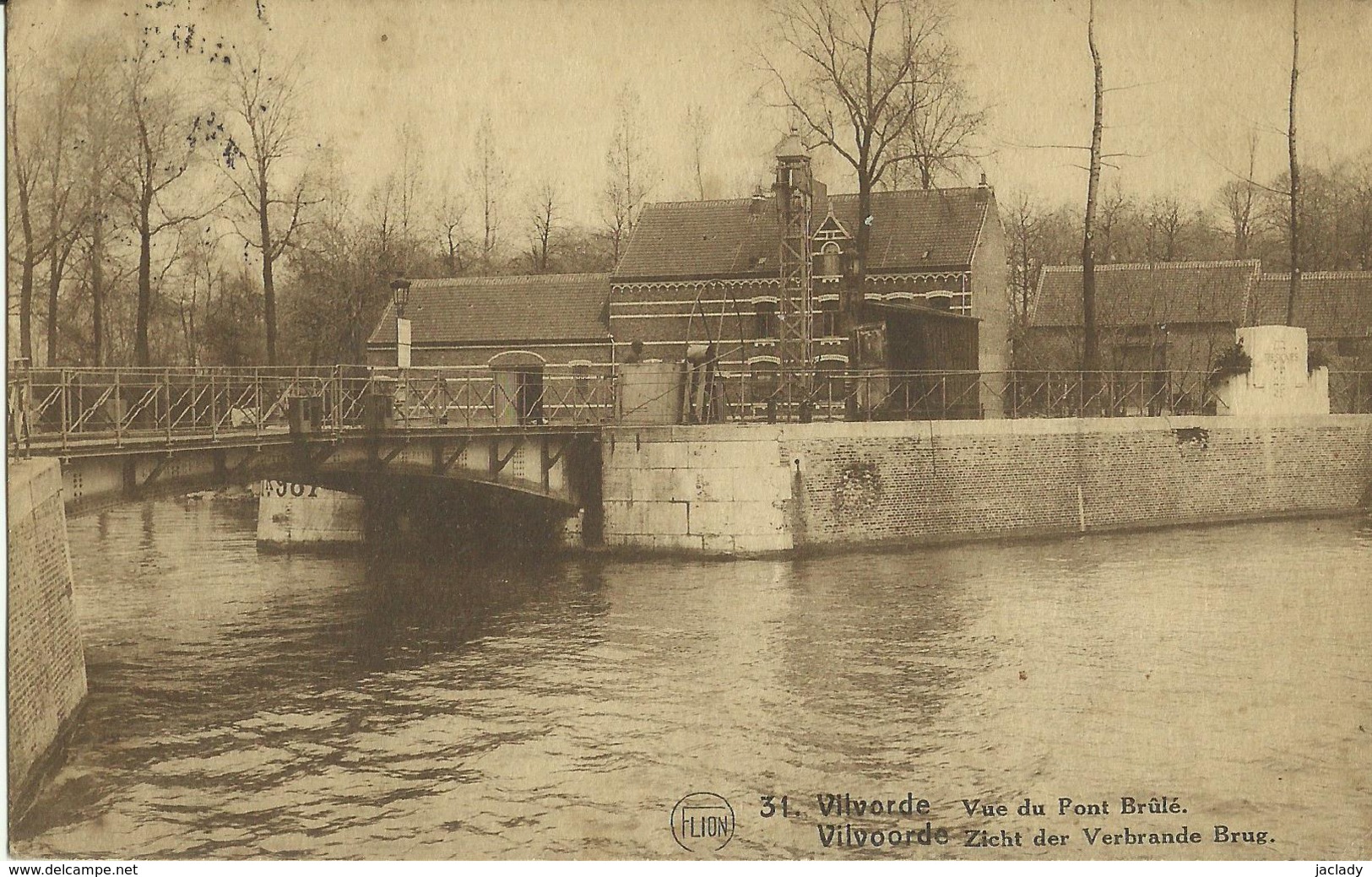 Vilvorde -- Vue Du Pont Brûlé.    (2 Scans) - Vilvoorde