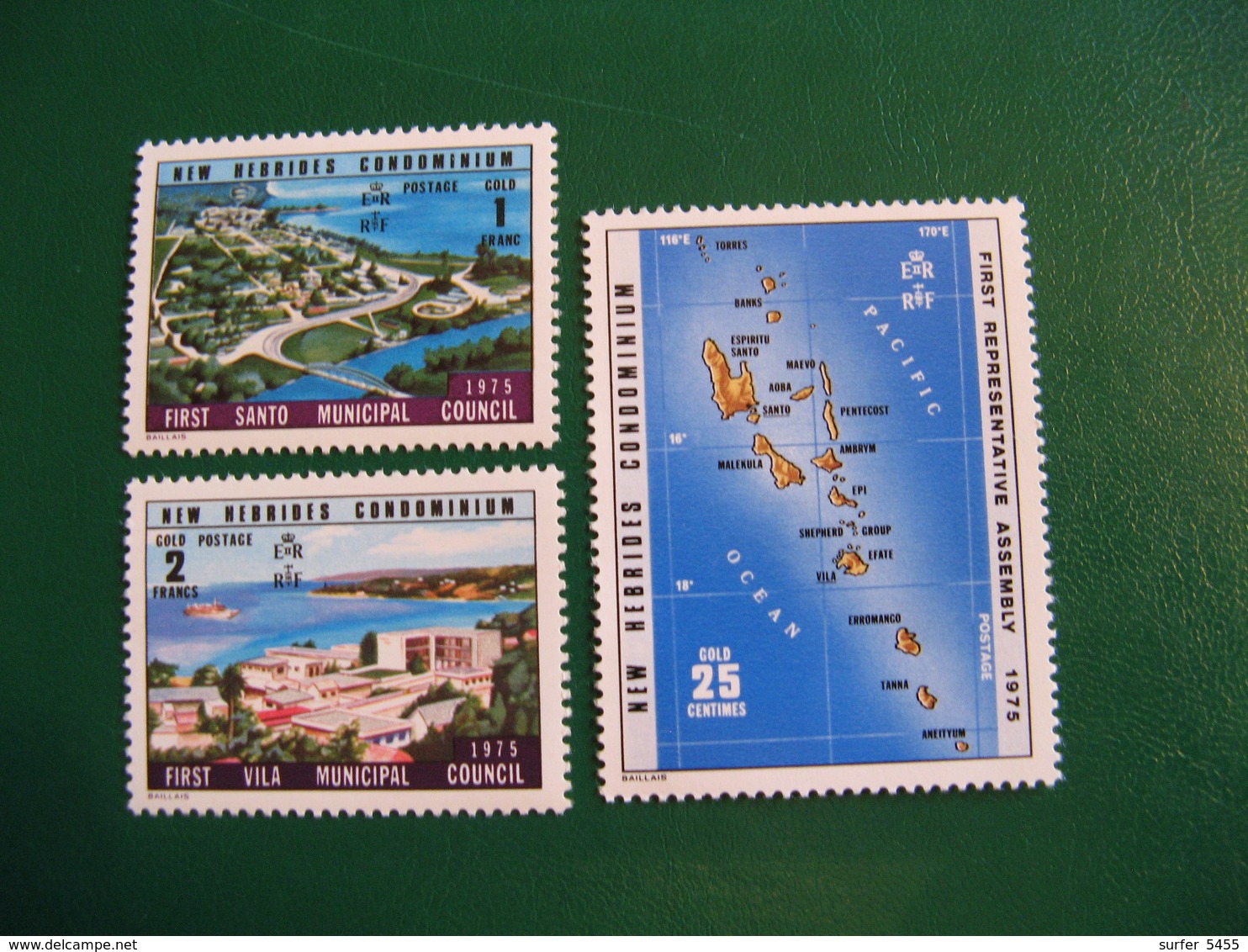 NOUVELLES HEBRIDES POSTE ORDINAIRE N° 435/437 TIMBRES NEUFS** COTE 6,40 EUROS - Nuovi