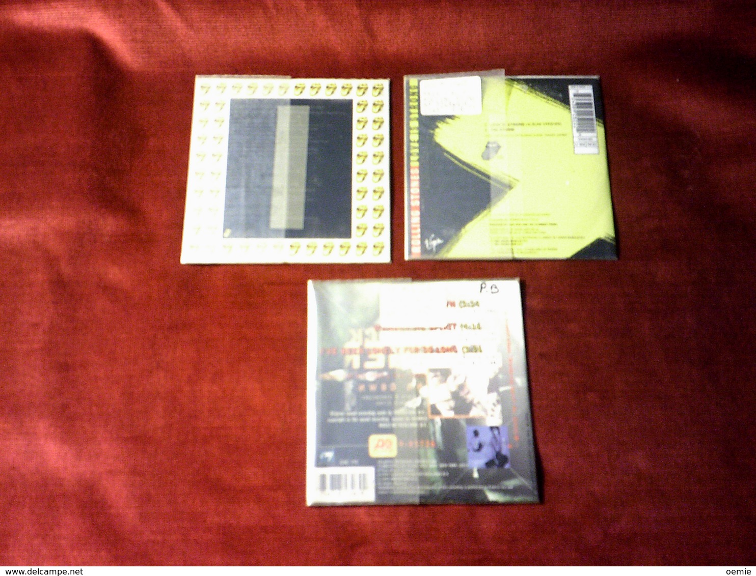 ROLLING  STONES  ET MICK JAGGER  °  COLLECTION DE 3  CD SINGLES - Vollständige Sammlungen