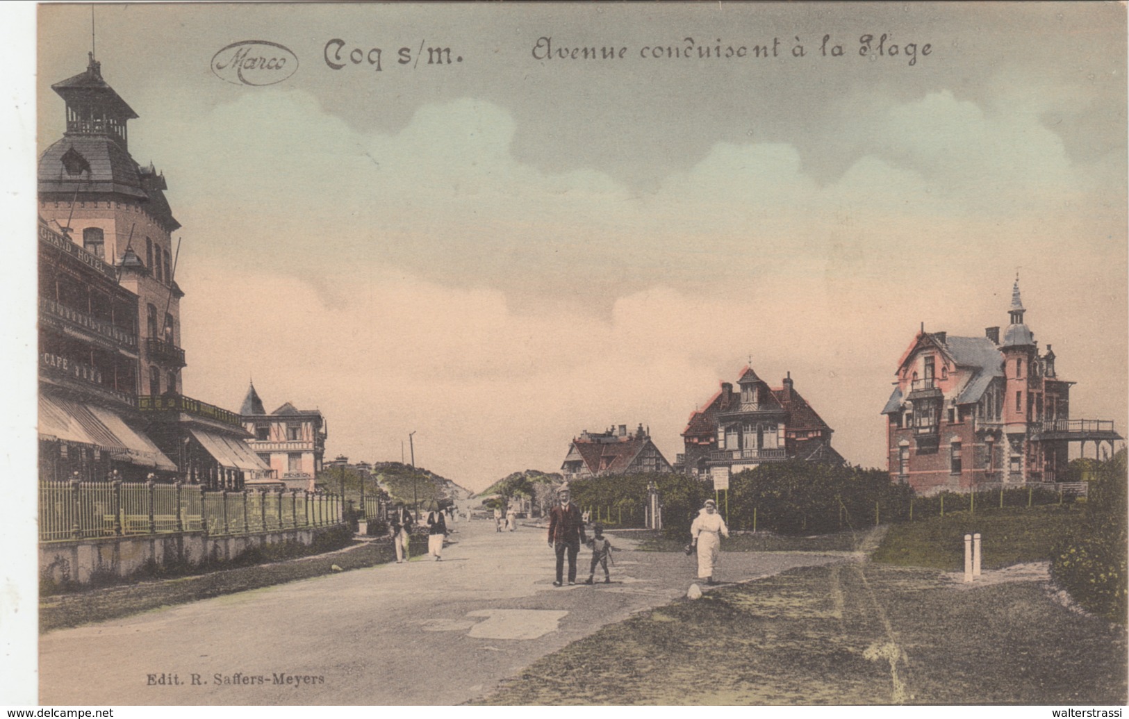 De Haan - Le Coq, Avenue Concuisont La Plage - De Haan