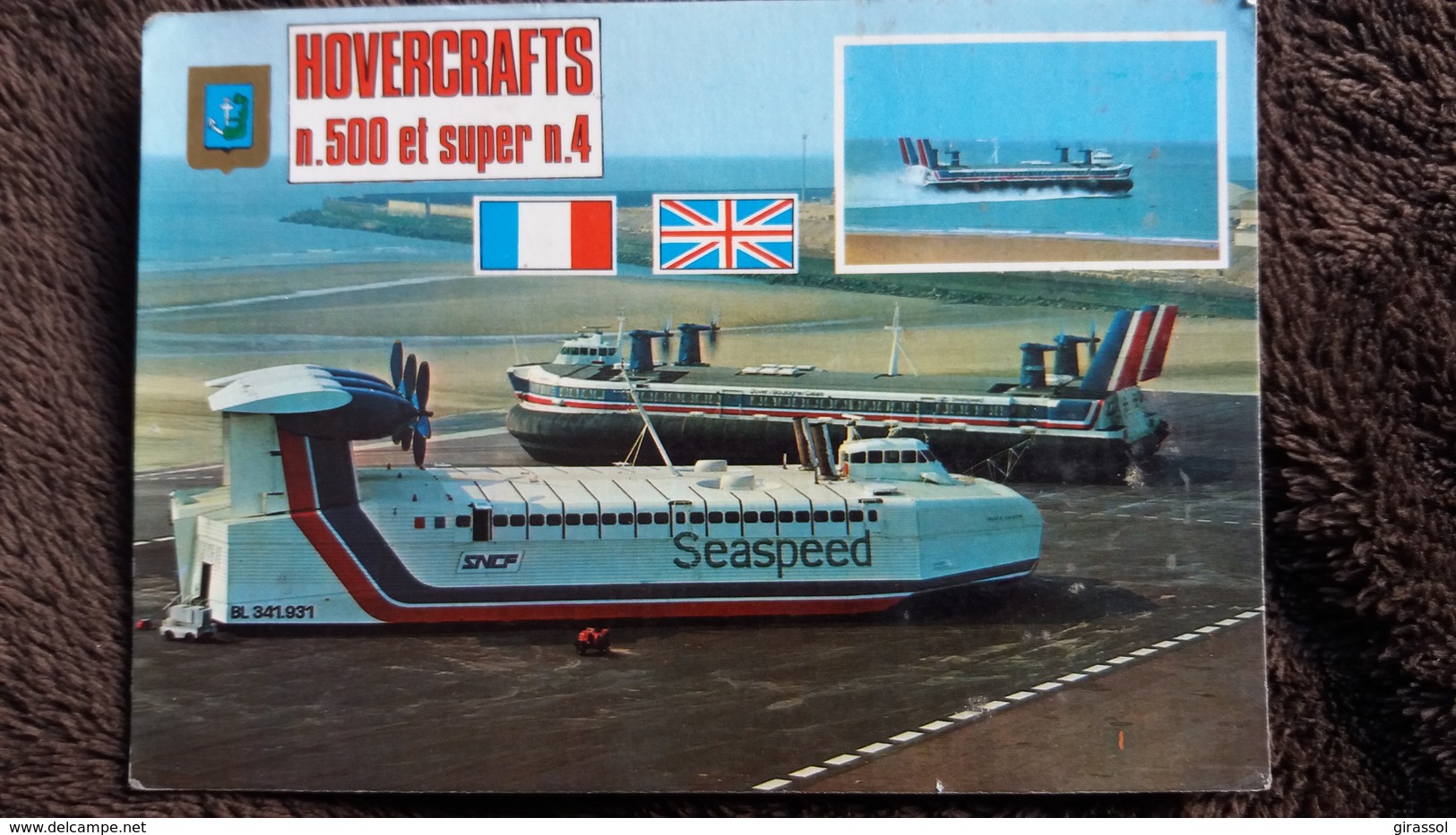 CPSM HOVERCRAFTS AEROGLISSEURS N 500 N 6 ED MAGE - Aéroglisseurs