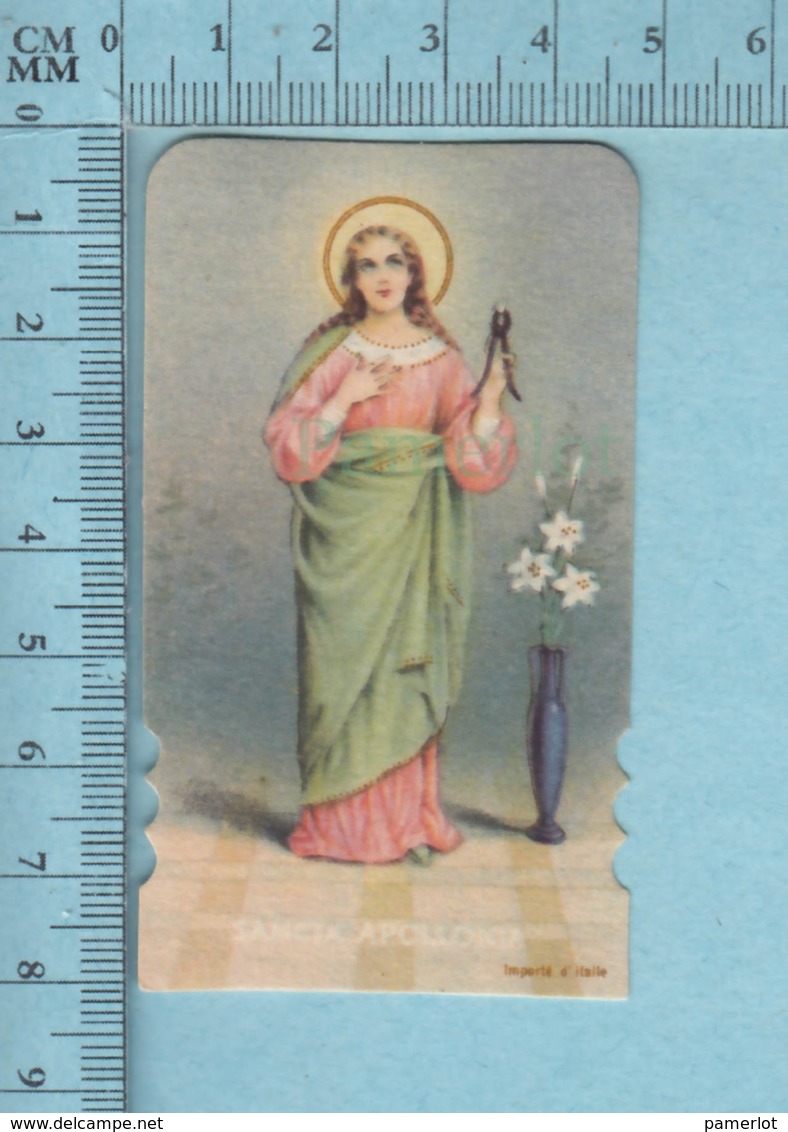 Die Cut,  NB K./6290 - Sainte Apoline Patronne Des Dentistes -Images Pieuses, Holy Card, Santini - Images Religieuses