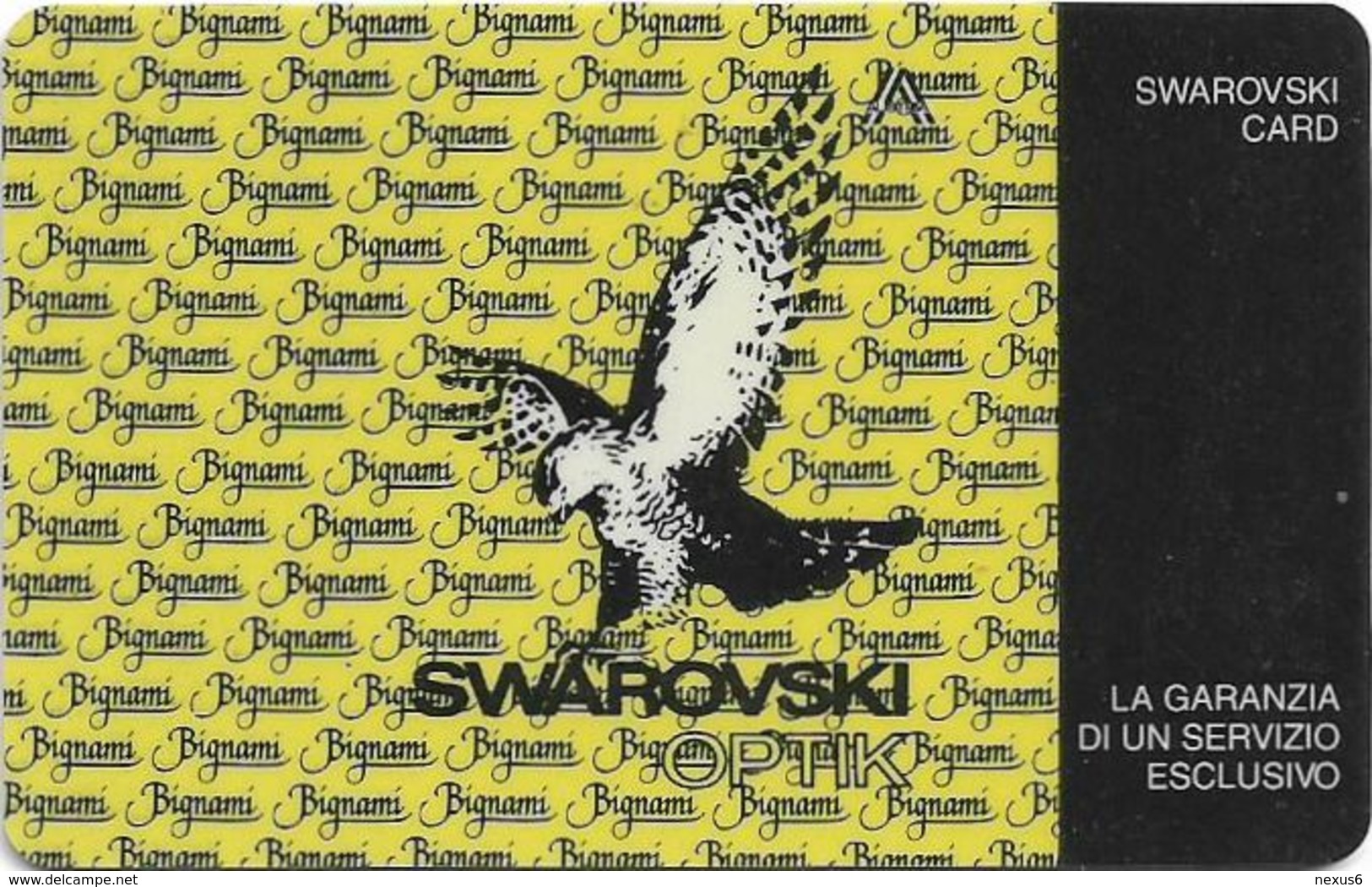 Greece - Swarovski Optik Card - Eagle Bird - Autres & Non Classés