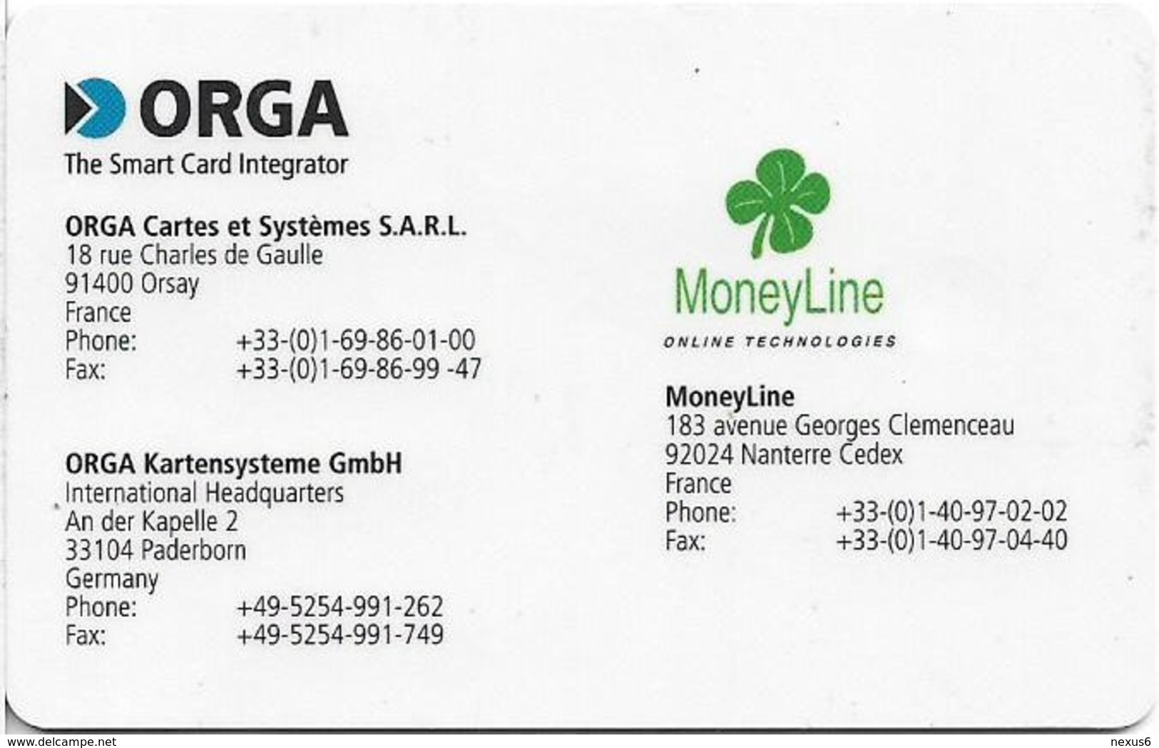 Orga MoneyLine OnLine Technologies Promo - Other & Unclassified