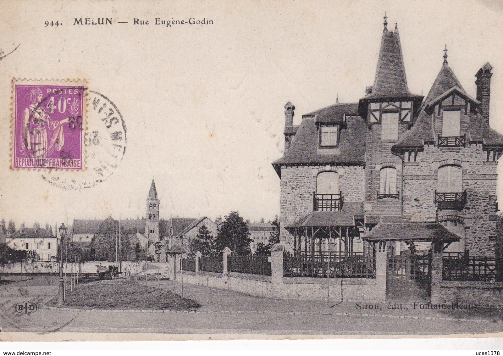 77 / MELUN / RUE EUGENE GODIN - Melun