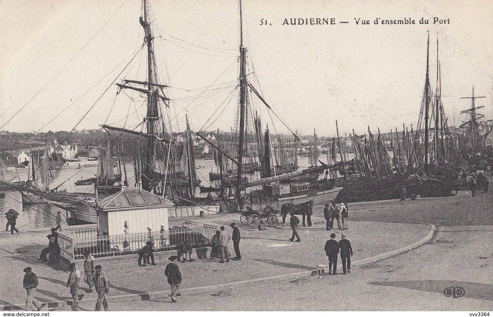 AUDIERNE: Vue D'ensemble Du Port - Audierne