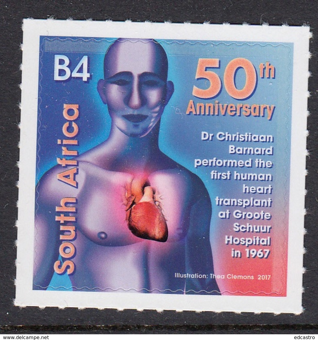 3.- SOUTH AFRICA 2018 50TH ANNIVERSARY OF FIRST HEART TRANSPLANT - Medicina