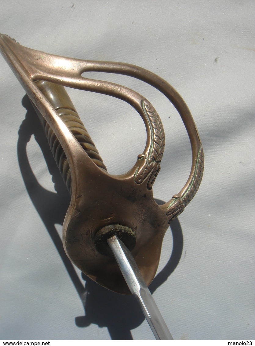 Sabre D'officier De Cavalerie Modèle 1822 Avec Son Fourreau D'origine - Armes Blanches