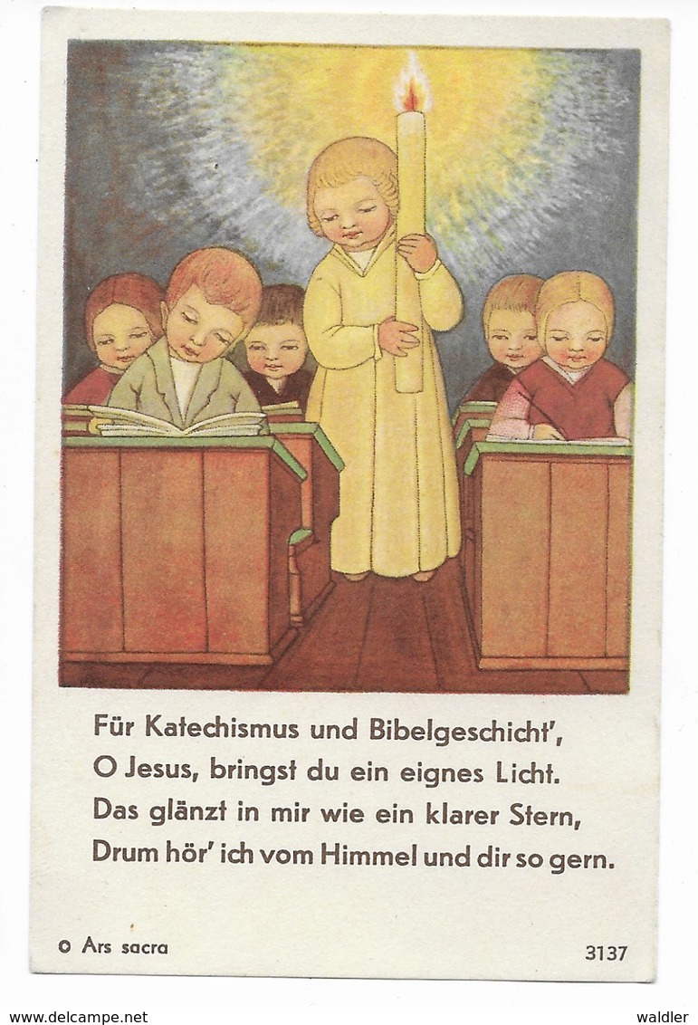 Fleißbildchen - Heiligenbild - Gebetsbild     IDA BOHATTA-MORPURGO     - Ars Sacra - Santini