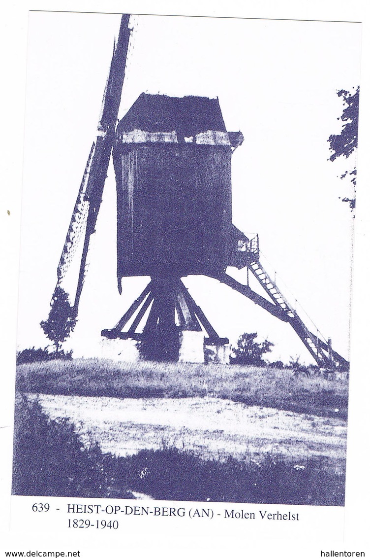 Heist-Op-Den-Berg: Molen Verhelst ( 2 Scans) - Heist-op-den-Berg