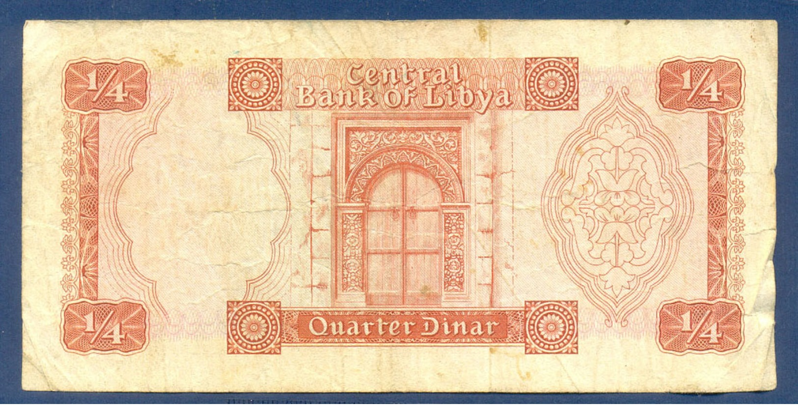 Libya - 1/4 Dinar 1972 - Libië