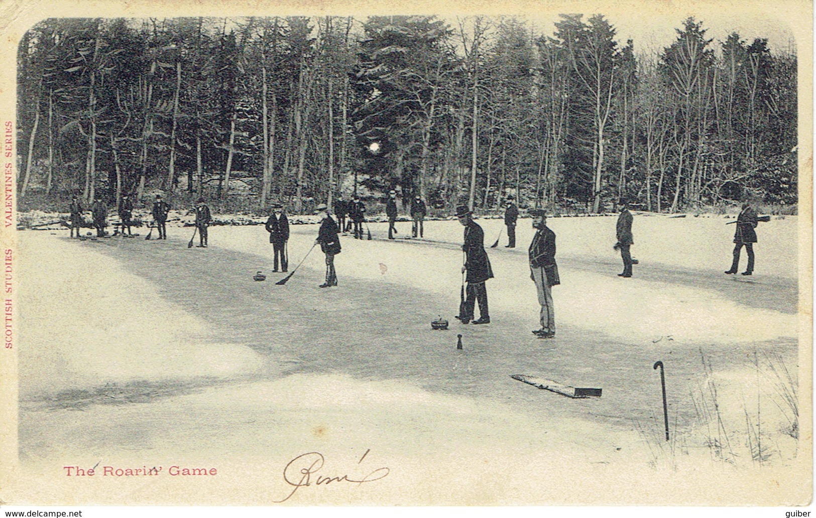 The Roarin' Game  Curling Postée De Carlisle - Andere & Zonder Classificatie