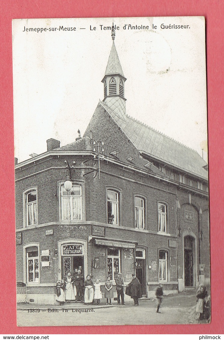 Jemeppe Sur Meuse - Seraing - Le Temple D'Antoine Le Guérisseur 1908 - COB N°81 - Seraing