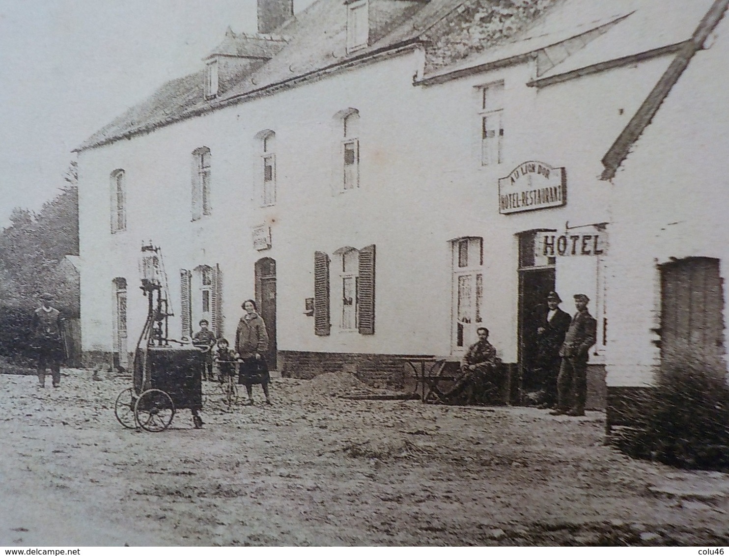 1931 CP Vonèche Route De Bouillon Hôtel Ferme - Bouillon