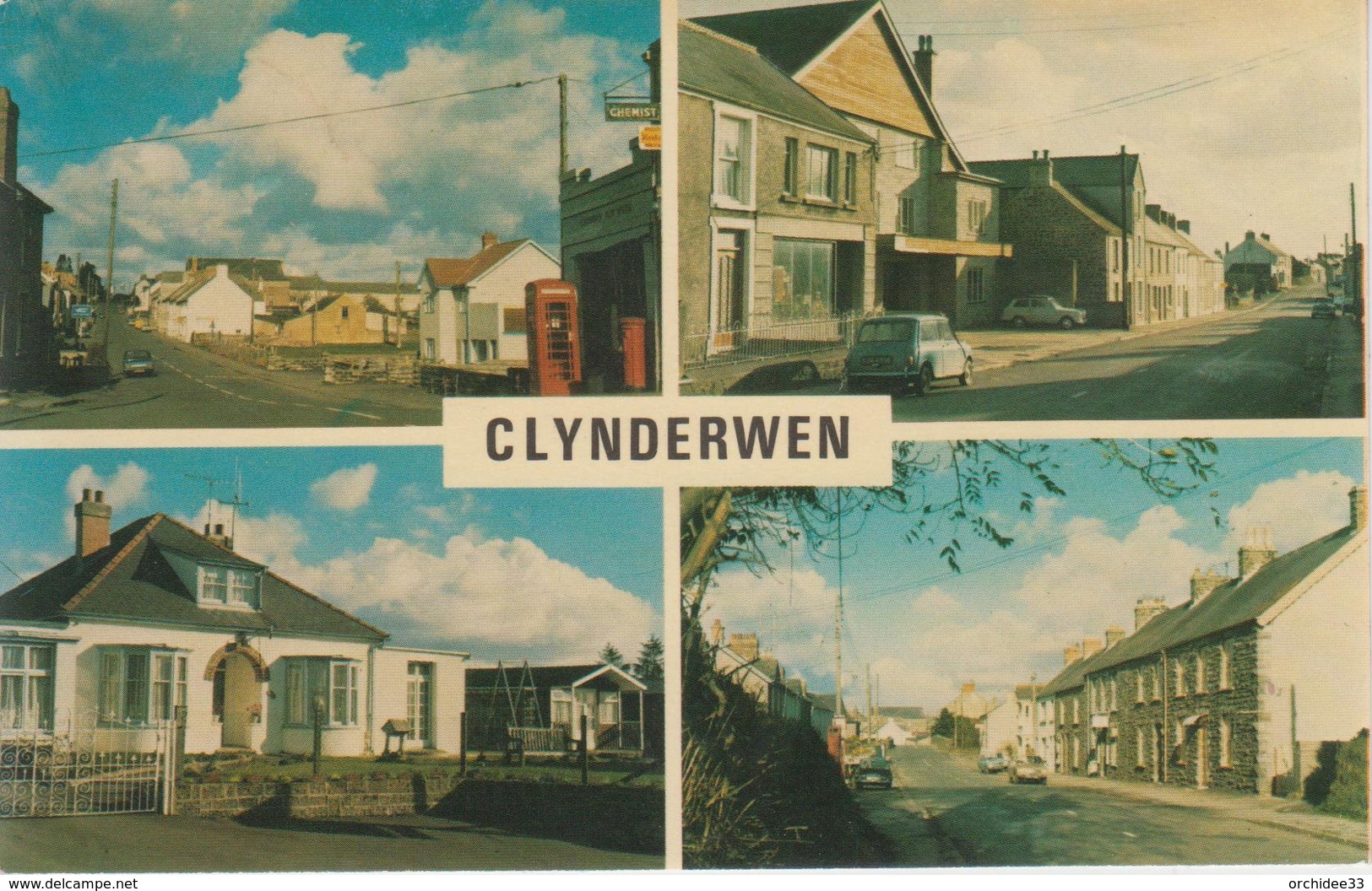 CPSM Clynderwen - Clynderwen Village And Awel Deg Guest House (avec 4 Vues) - Pembrokeshire