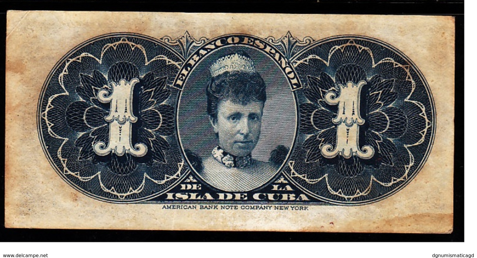 Cuba 1 Peso 1896 - Cuba