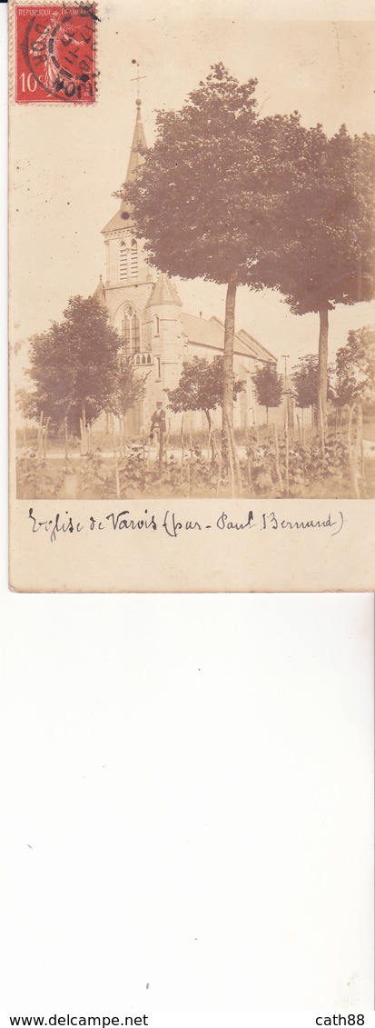 VAROIS - Carte Photo - L'Eglise - Autres & Non Classés