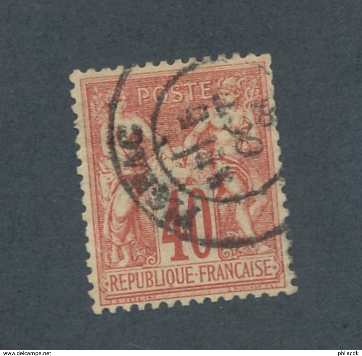 FRANCE - N°YT 70 OBLITERE - COTE YT : 35€ - 1878 - 1876-1878 Sage (Type I)