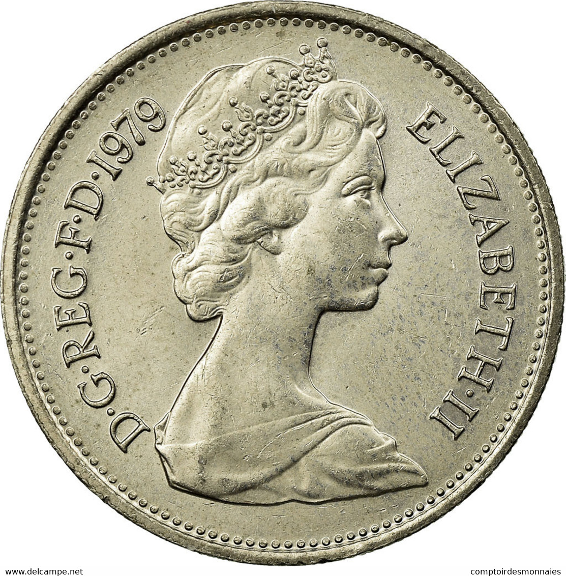 Monnaie, Grande-Bretagne, Elizabeth II, 5 New Pence, 1979, SUP, Copper-nickel - 5 Pence & 5 New Pence