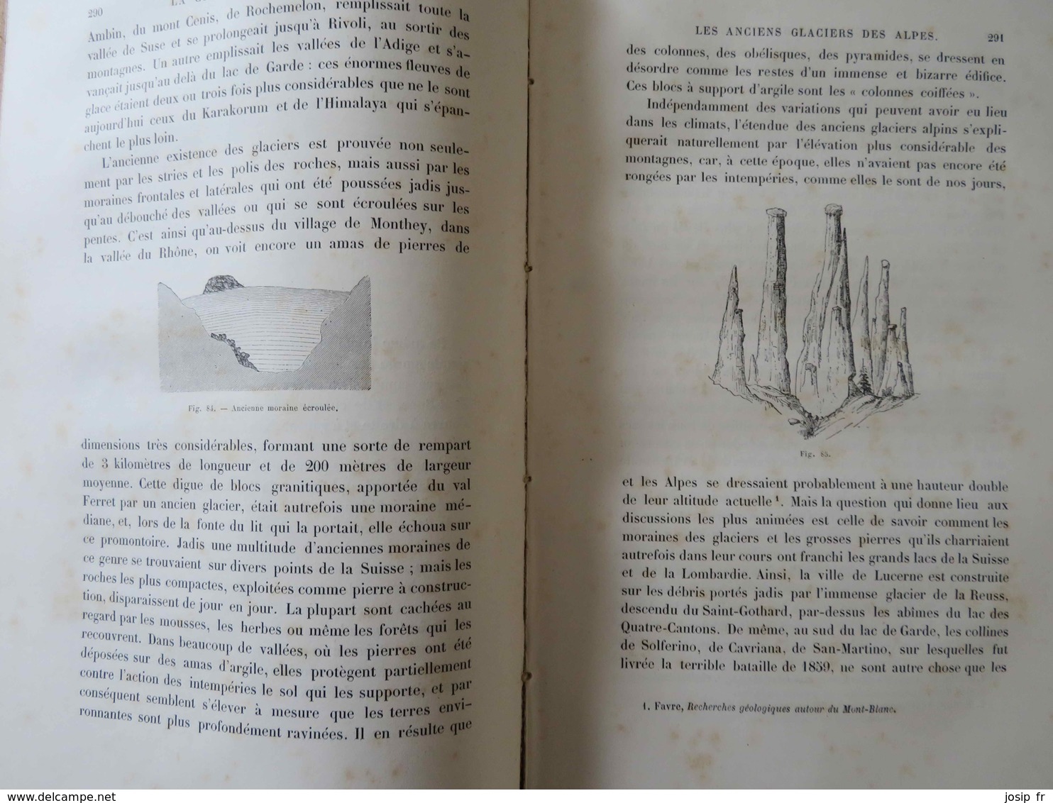 ELISÉE RECLUS: LA TERRE En 2 Volumes: 1-LES CONTINENTS (1883) 2-L'OCÉAN-L'ATMOSPHÈRE-LA VIE (1881) - 1801-1900