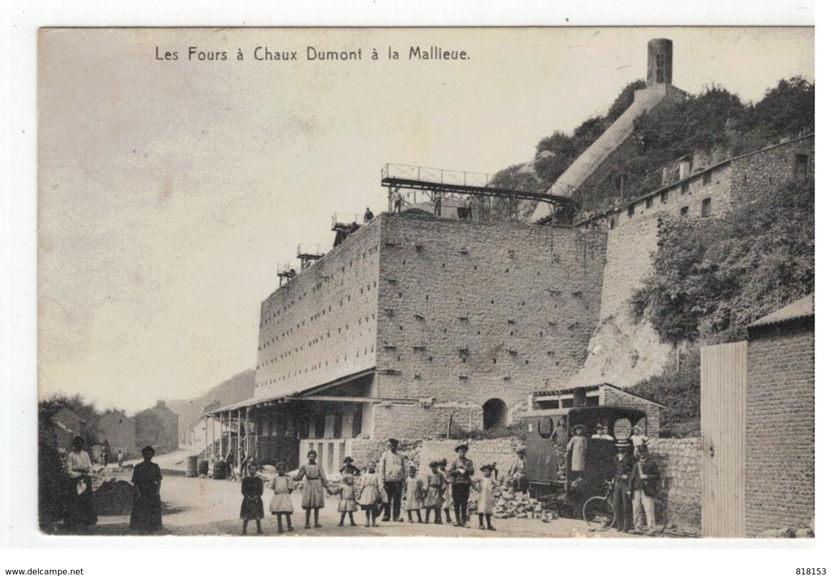 Les Fours à Chaux Dumont à La Mallieue   Edit.Valkenier-Defour,Hermalle - Saint-Georges-sur-Meuse