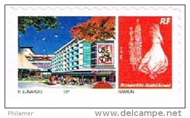 Nouvelle Caledonie Timbre Personnalise Public Ouverture Caledoscope Service Philatelique Noumea Unc Neuf 2013 - Neufs