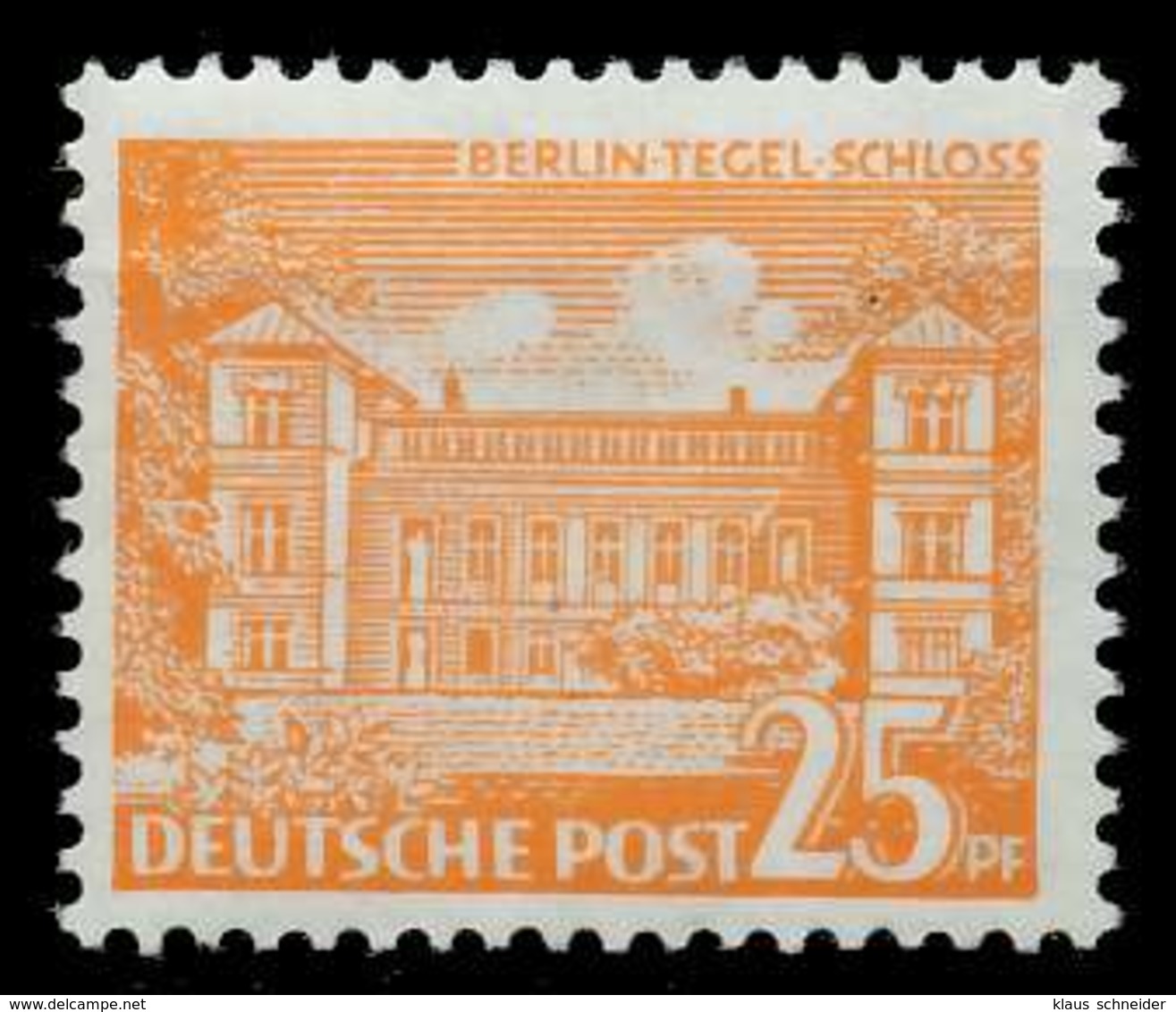 BERLIN DS BAUTEN 1 Nr 50 Postfrisch Ungebraucht X86D766 - Unused Stamps