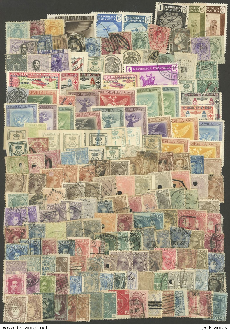 SPAIN + COLONIES: Lot Of Stamps And Souvenir Sheets Of Varied Countries And Periods, Used Or Mint (they Can Be Without G - Andere & Zonder Classificatie