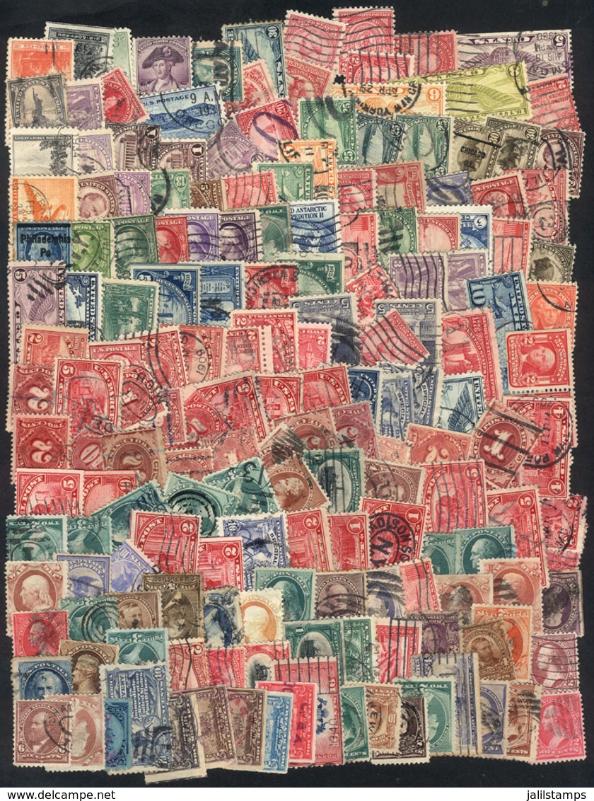 UNITED STATES: Lot Of Several Hundreds Stamps, Mainly Used And Of Fine Quality (some May Have Minor Defects), Interestin - Other & Unclassified