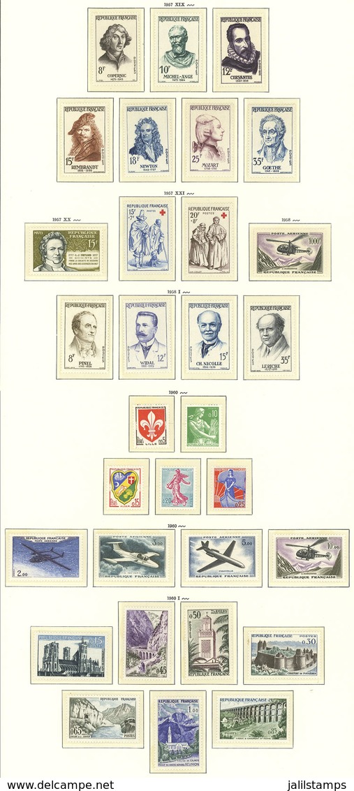 FRANCE: Collection In Album, Circa 1952 To 1982 (incomplete But Fairly Advanced), Including Very Good Stamps And Very Th - Other & Unclassified