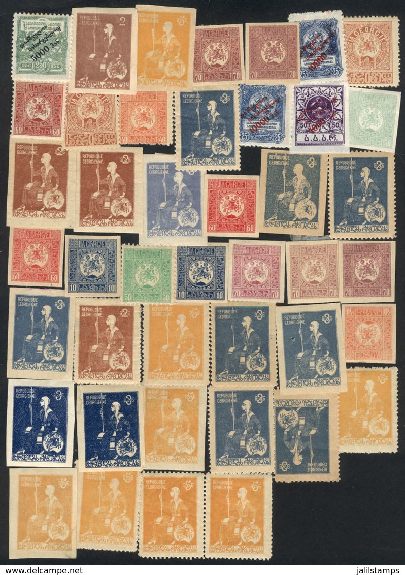 GEORGIA: Small Lot Of Old Stamps, Fine To VF General Quality, Low Start! - Georgia