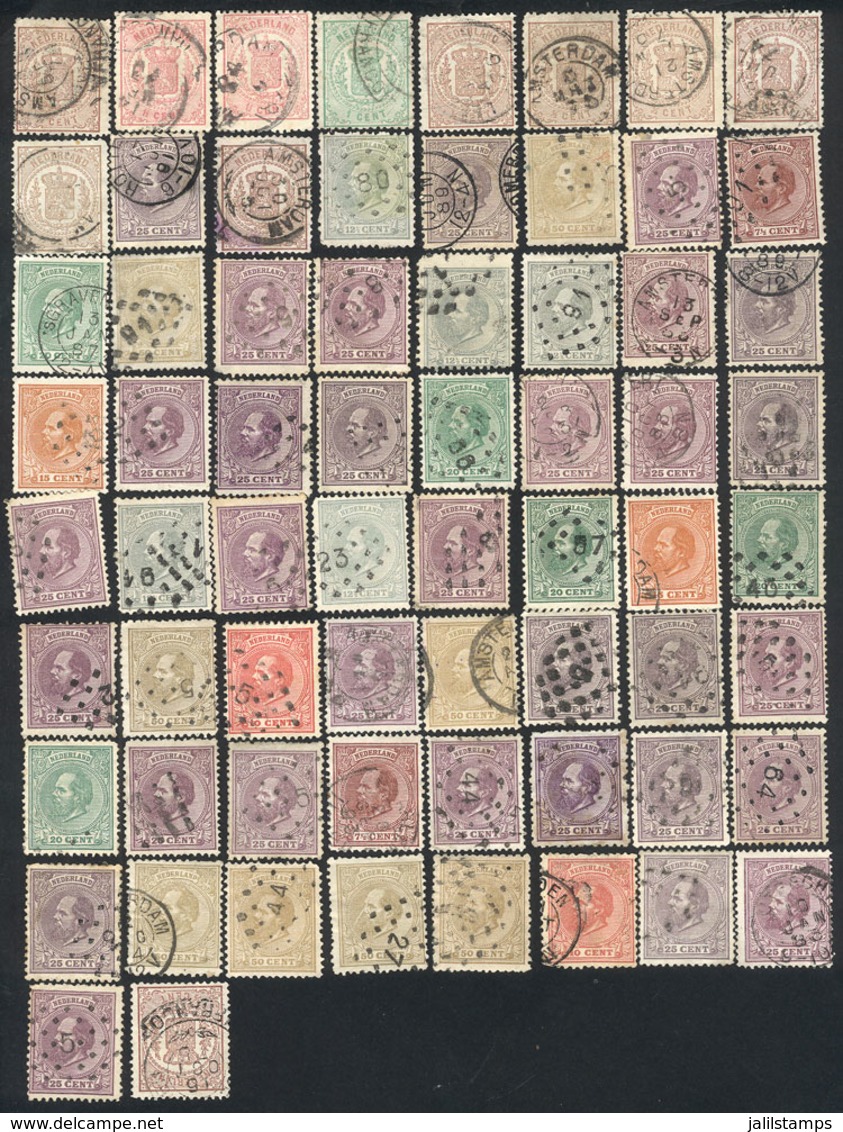 NETHERLANDS: Interesting Lot Of Old Stamps, Almost All Of Fine To VF Quality, Completely Unchecked (it May Include Rare  - Otros & Sin Clasificación