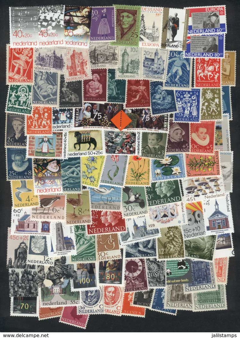 NETHERLANDS: Lot Of VERY THEMATIC Stamps And Sets, Most Mint Never Hinged And Of Excellent Quality, Catalog Value Approx - Other & Unclassified