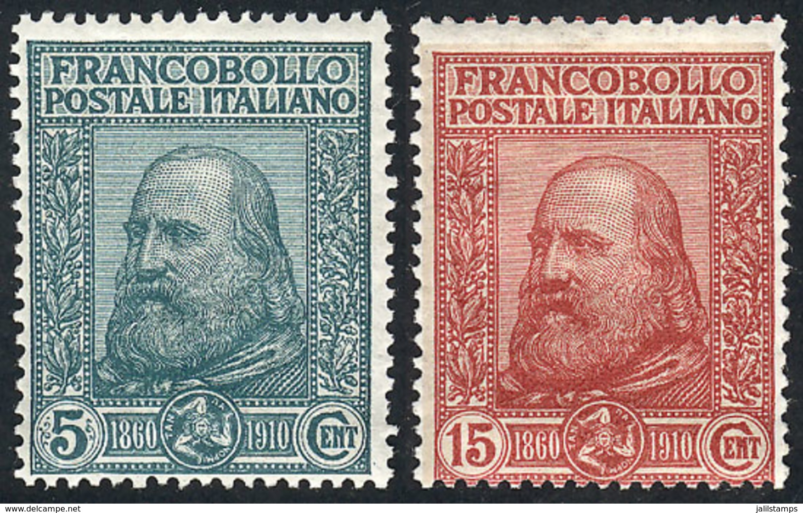 ITALY: Sc.115/116, 1910 Sicilia, Cmpl. Set Of 2 MNH Values, Excellent Quality, Catalog Value US$315. - Unclassified