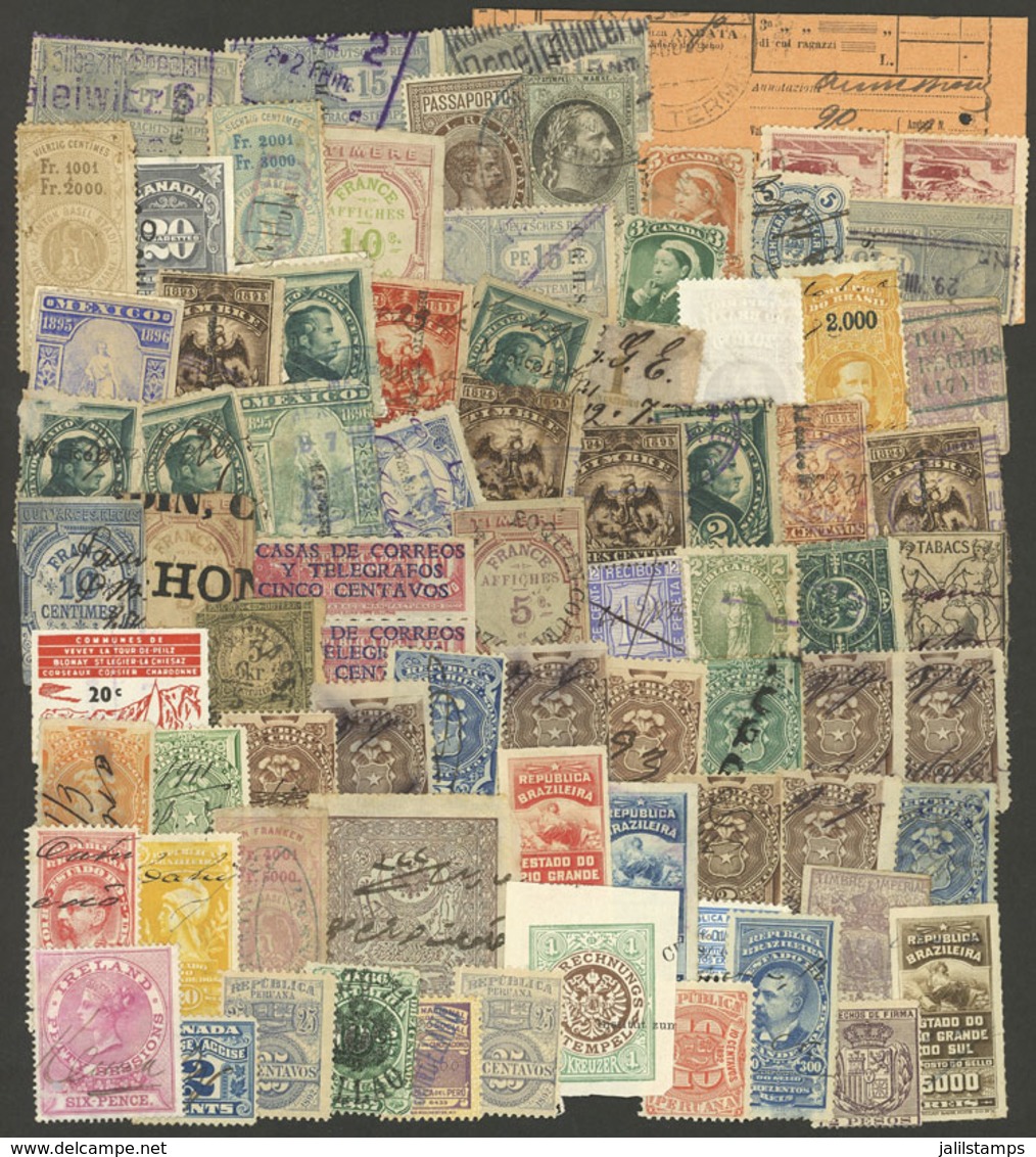 WORLDWIDE: Lot Of Stamps And Souvenir Sheets Of Varied Countries And Periods, Used Or Mint (they Can Be Without Gum), Mi - Other & Unclassified