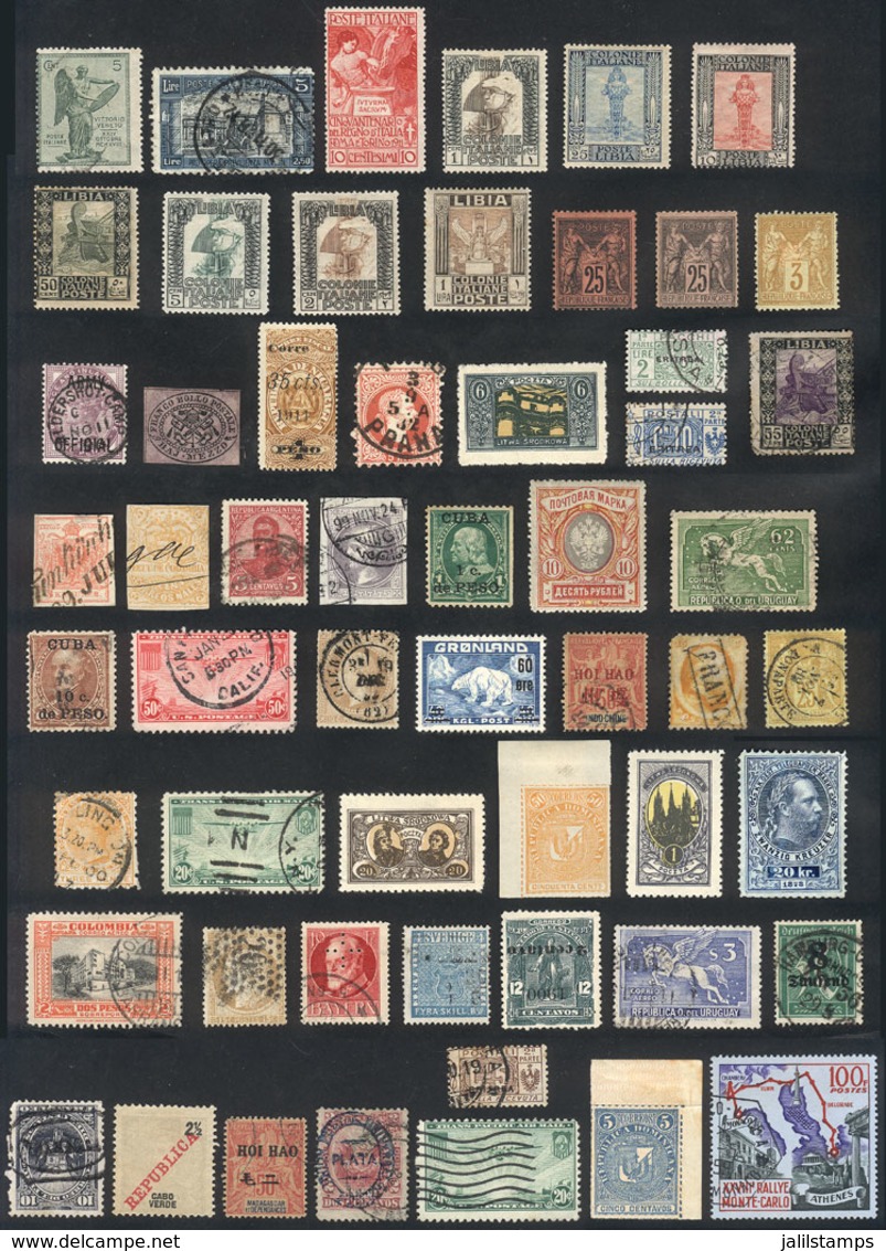 WORLDWIDE: Lot Of Valuable And Interesting Stamps Of Varied Periods And Countries, Most Of Fine To VF Quality And Appare - Autres & Non Classés